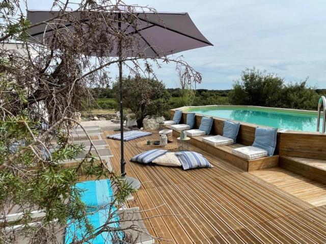 Le Domaine Du Cade-Gites D'Exception 4Etoiles "La Villa Du Cade" Cazevieille Exteriér fotografie
