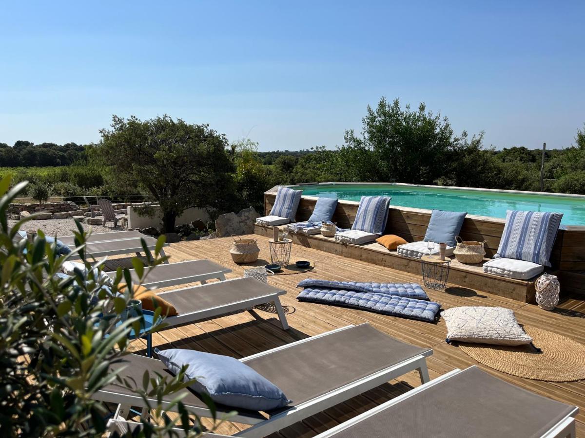 Le Domaine Du Cade-Gites D'Exception 4Etoiles "La Villa Du Cade" Cazevieille Exteriér fotografie